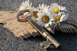 花と鍵